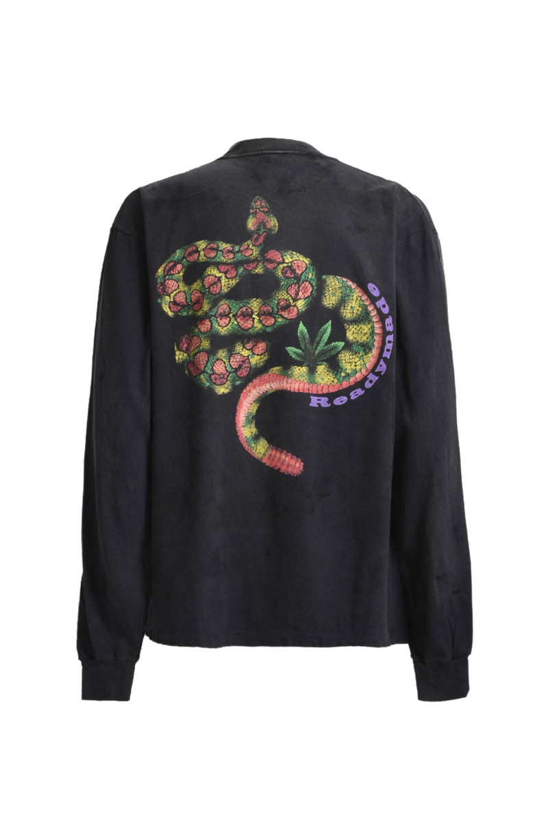 Readymade L/S T-SHIRT SNAKE BLK outlook