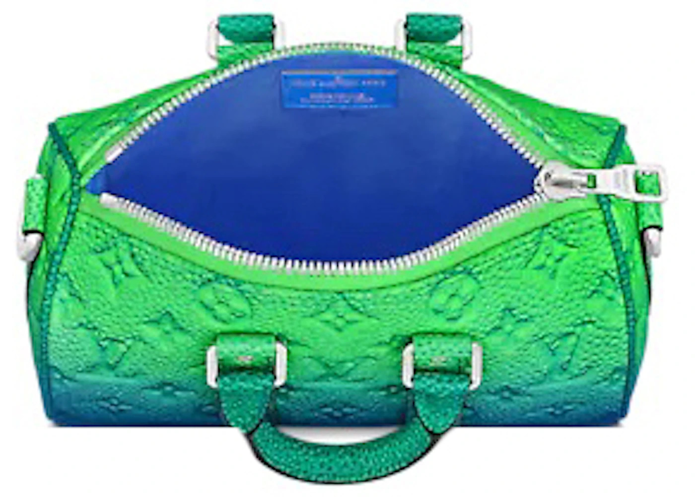 Louis Vuitton Keepall XS Taurillon Illusion Blue/Green - 3