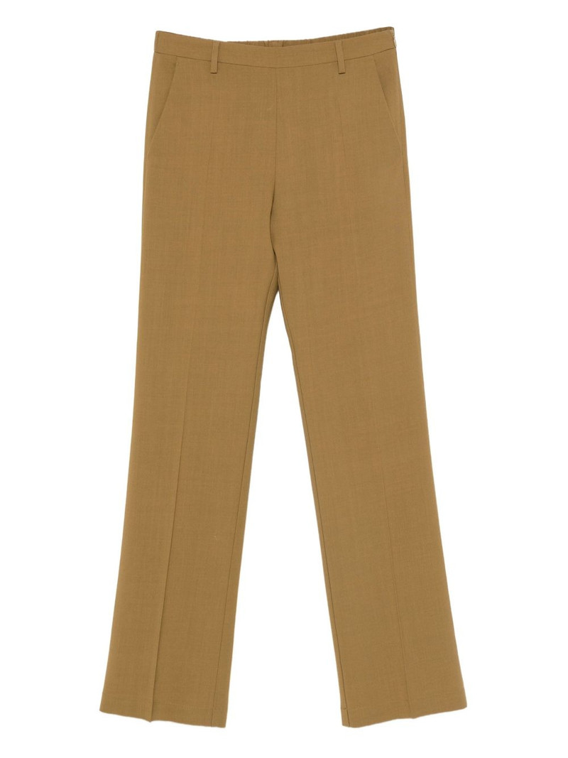 pocket straight-leg trousers 1