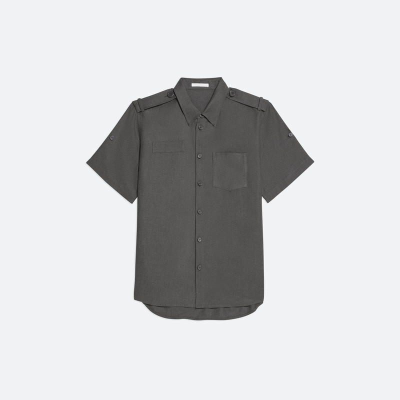 LINEN EPAULET SHIRT 1