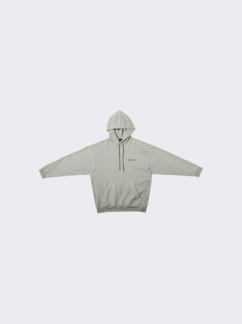 Balenciaga Corporate Logo Popover Hoody - 1