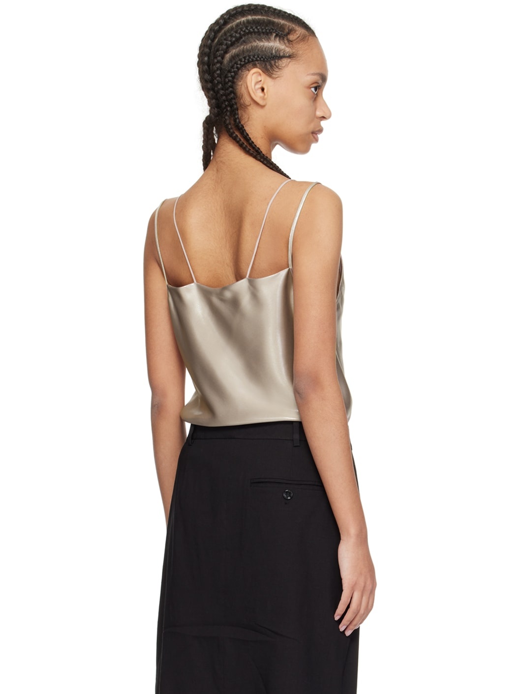 Taupe Layered Camisole - 3