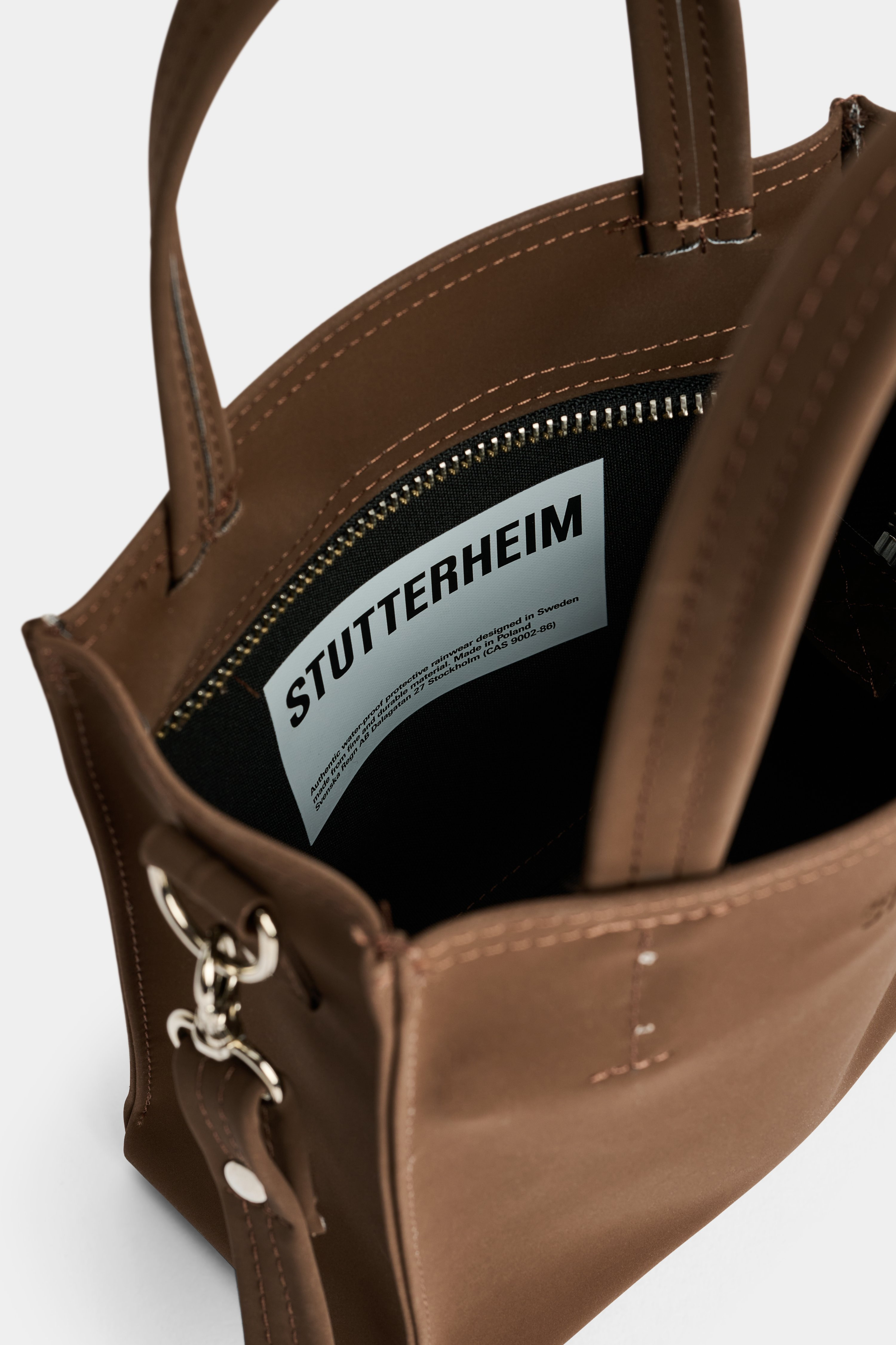 Biblio Bag Matte Dark Brown - 2