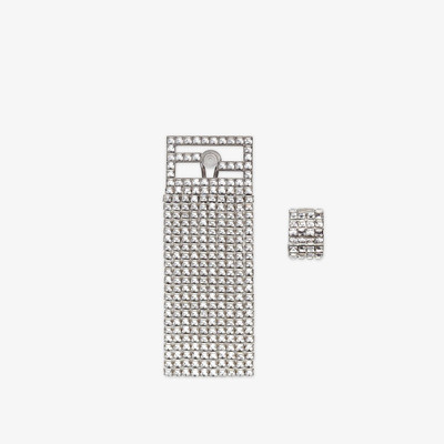 FENDI Silver-colored earrings outlook