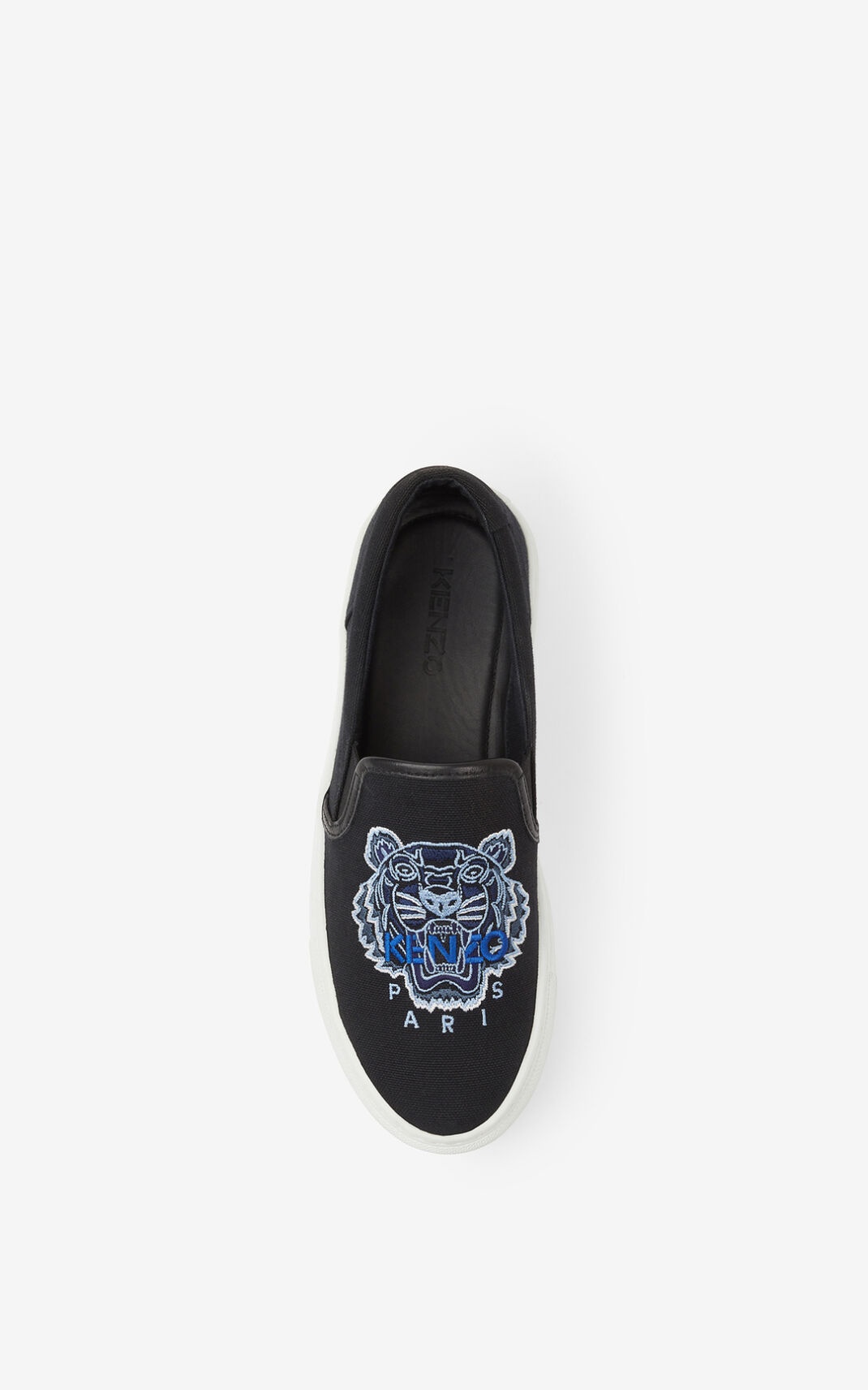 K-SKATE Tiger canvas slip-on sneakers - 2