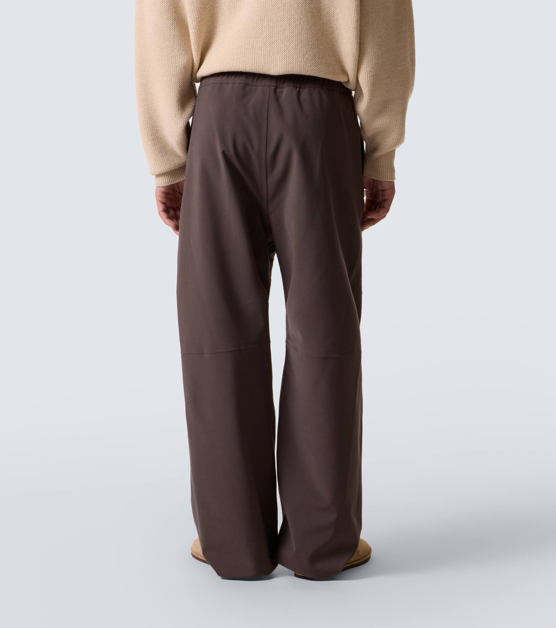 Fleece sweatpants - 4