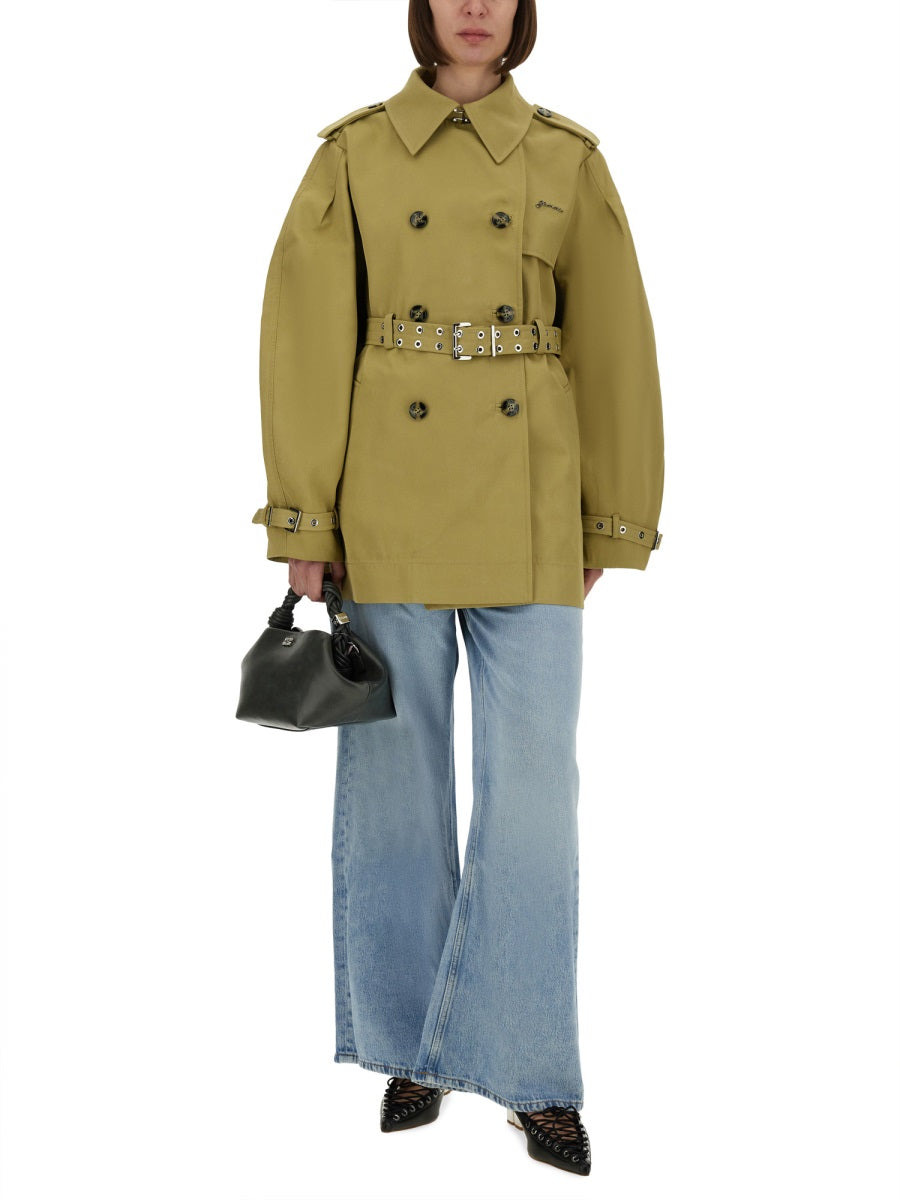 Ganni Women Trench Midi - 2