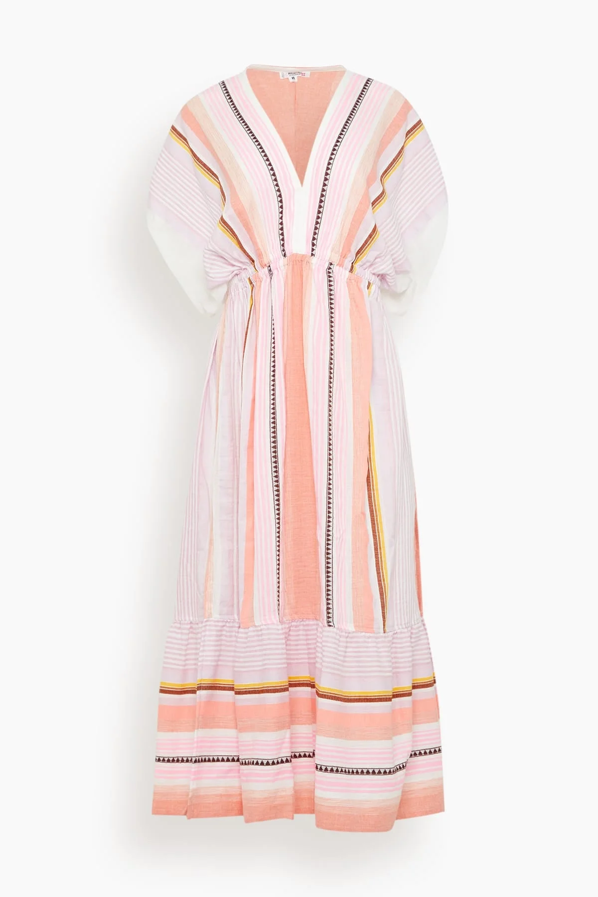 Leila Plunge Dress in Kiremiti Pink - 1