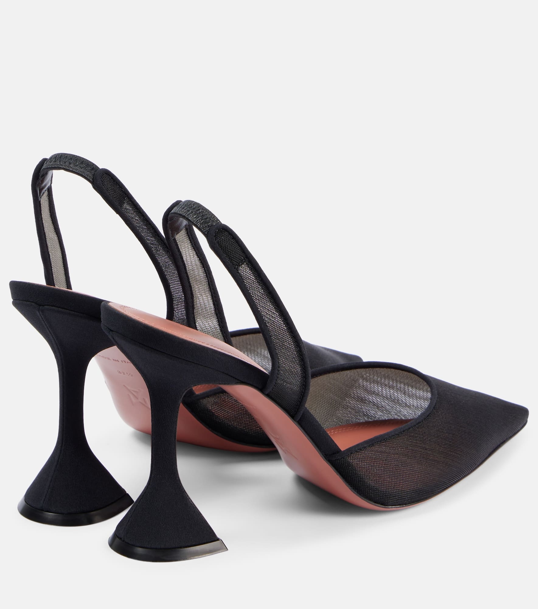 Holli mesh slingback pumps - 2