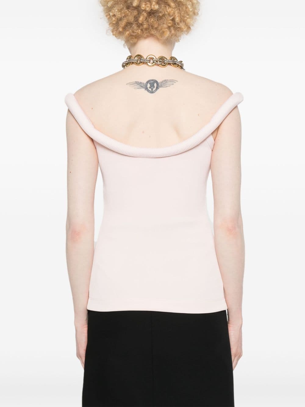 3D-detailing sleeveless top - 4