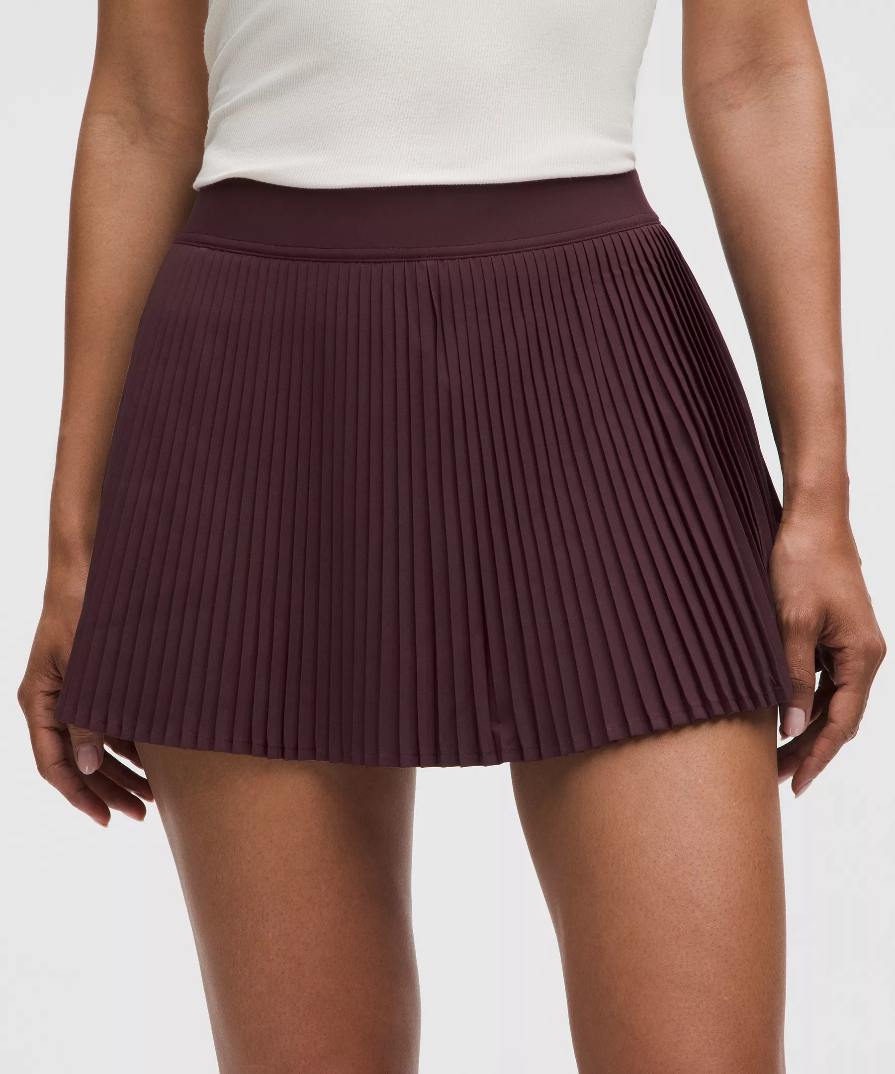 Varsity High-Rise Pleated Tennis Skirt - 4