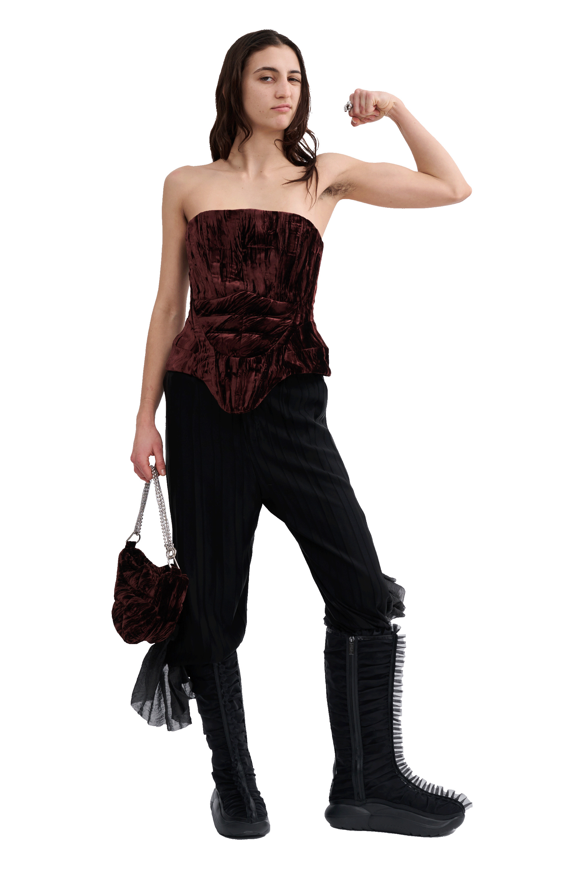 BROWN STRONG CORSET - 2