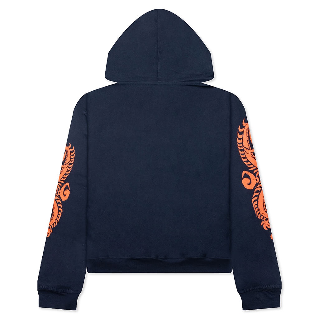 DRAGONS ZIP HOODIE - NAVY - 2