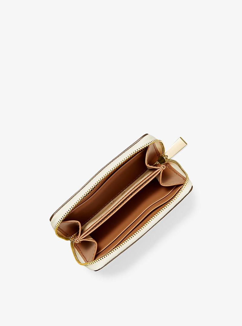 MICHAEL KORS Small Logo and Leather Wallet outlook