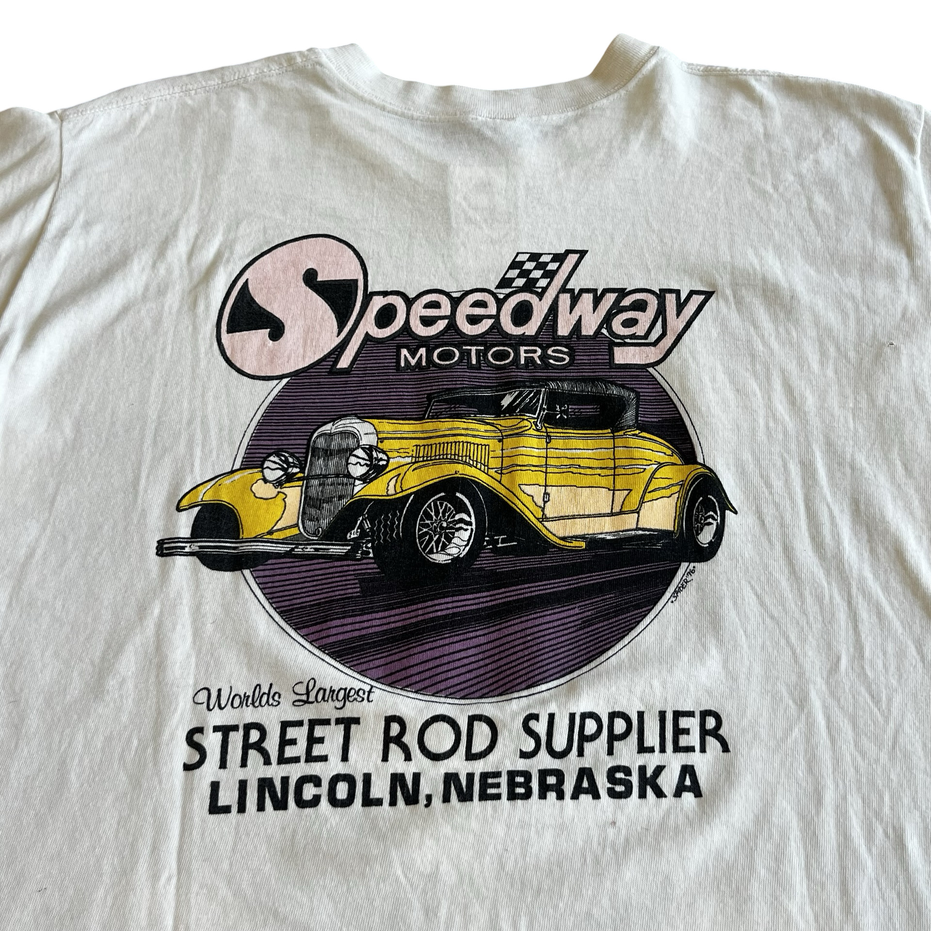 Final Blow - Vintage 70s Tulsa Street Rod Car T-Shirt SZ L - 9