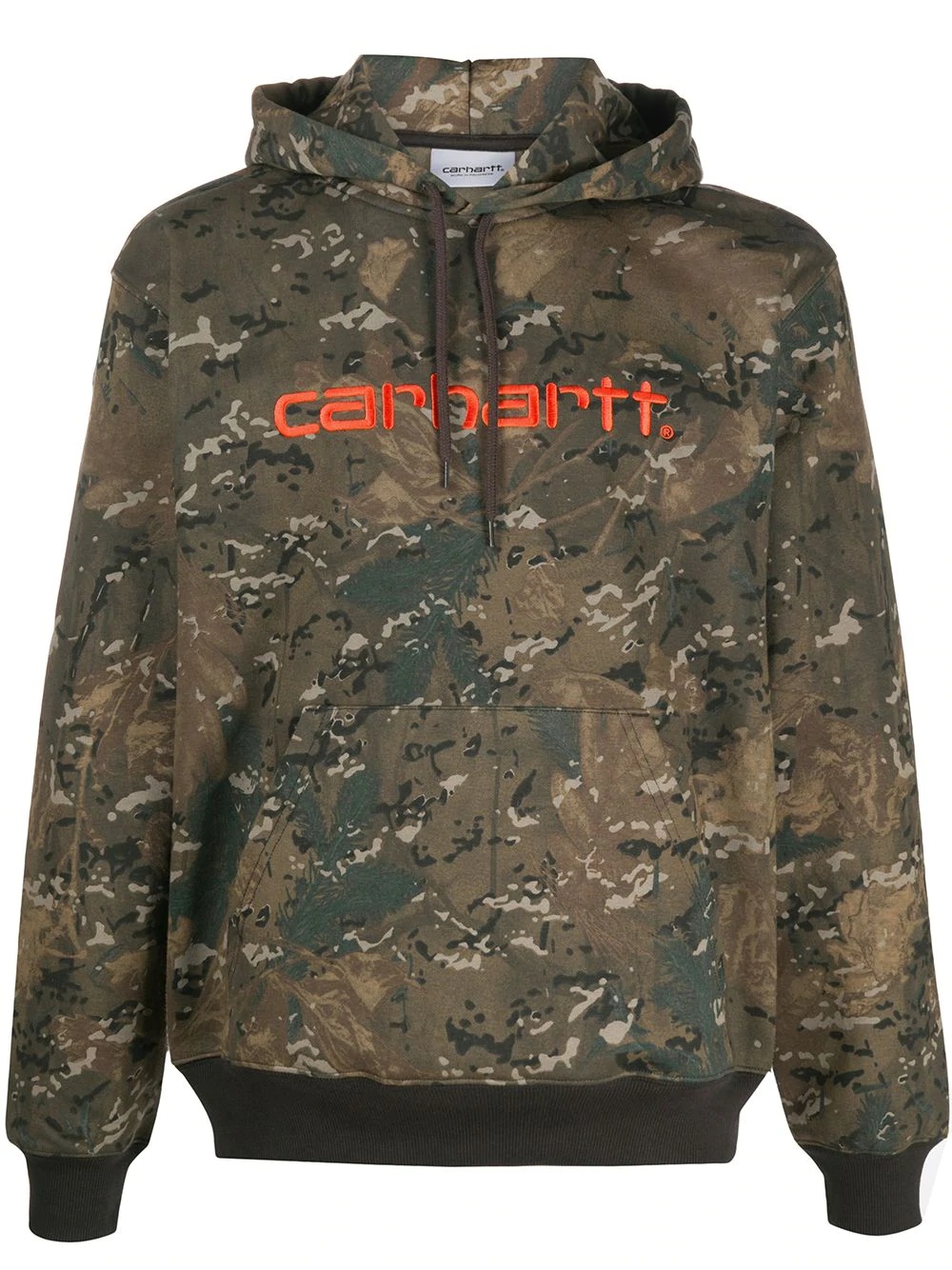 camouflage-print hoodie - 1