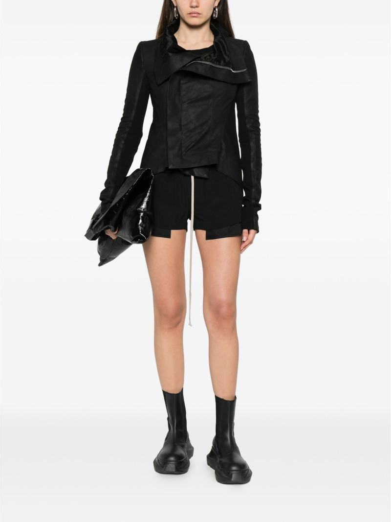 Rick Owens Fog drawstring shorts outlook