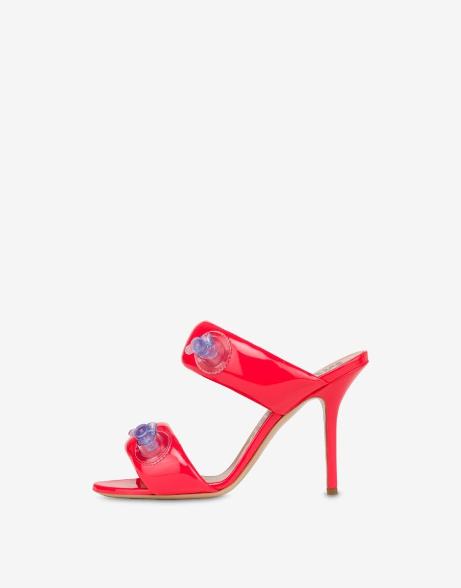 INFLATABLE EFFECT HIGH-HEELED SANDALS - 2