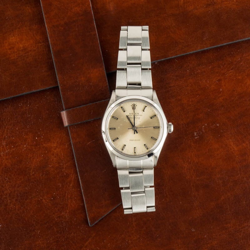 Rolex Air-King Ref 5500 Stainless Steel - 6