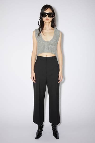 Acne Studios Wool blend trousers - Black outlook