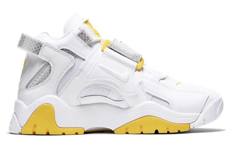 (WMNS) Nike Air Barrage Mid 'Chrome Yellow' CJ9574-100 - 2