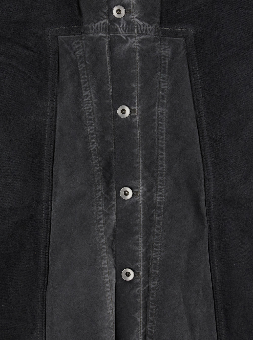 Drkshdw Men 'Splintered' Grey Shirt With Classic Collar And Faded Effect In Cotton Man - 3