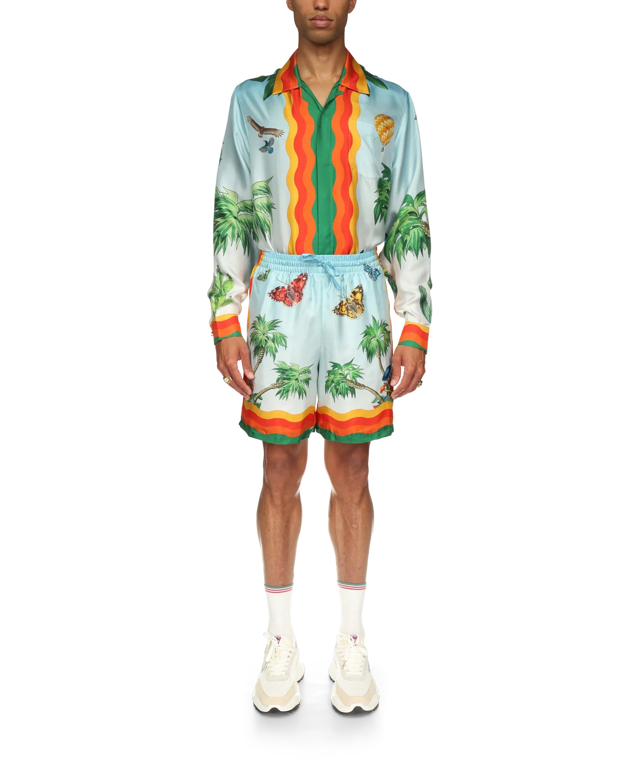 Palm Springs Tennis Club Silk Shorts - 2