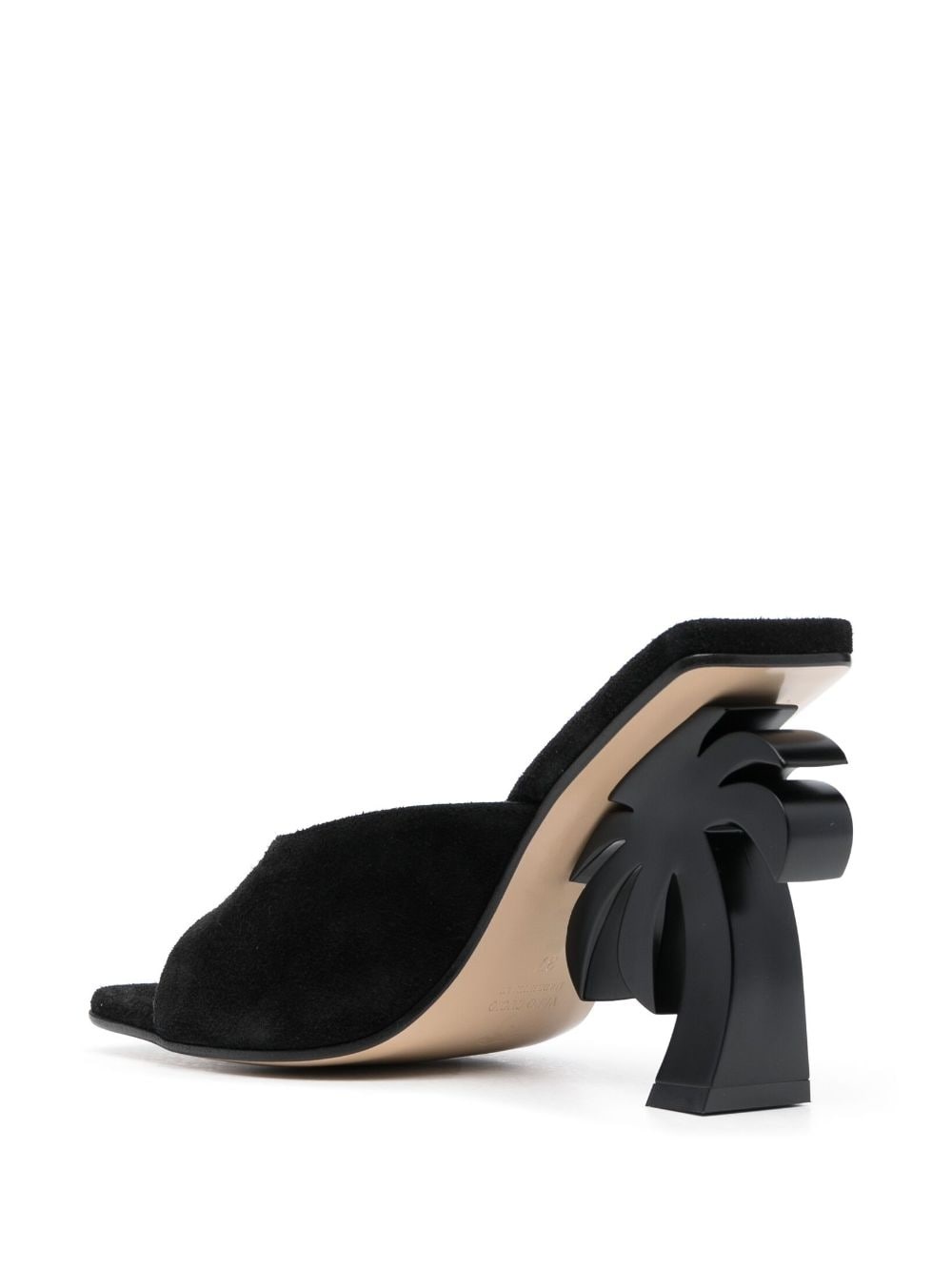 Palm Beach 110mm leather mules - 3