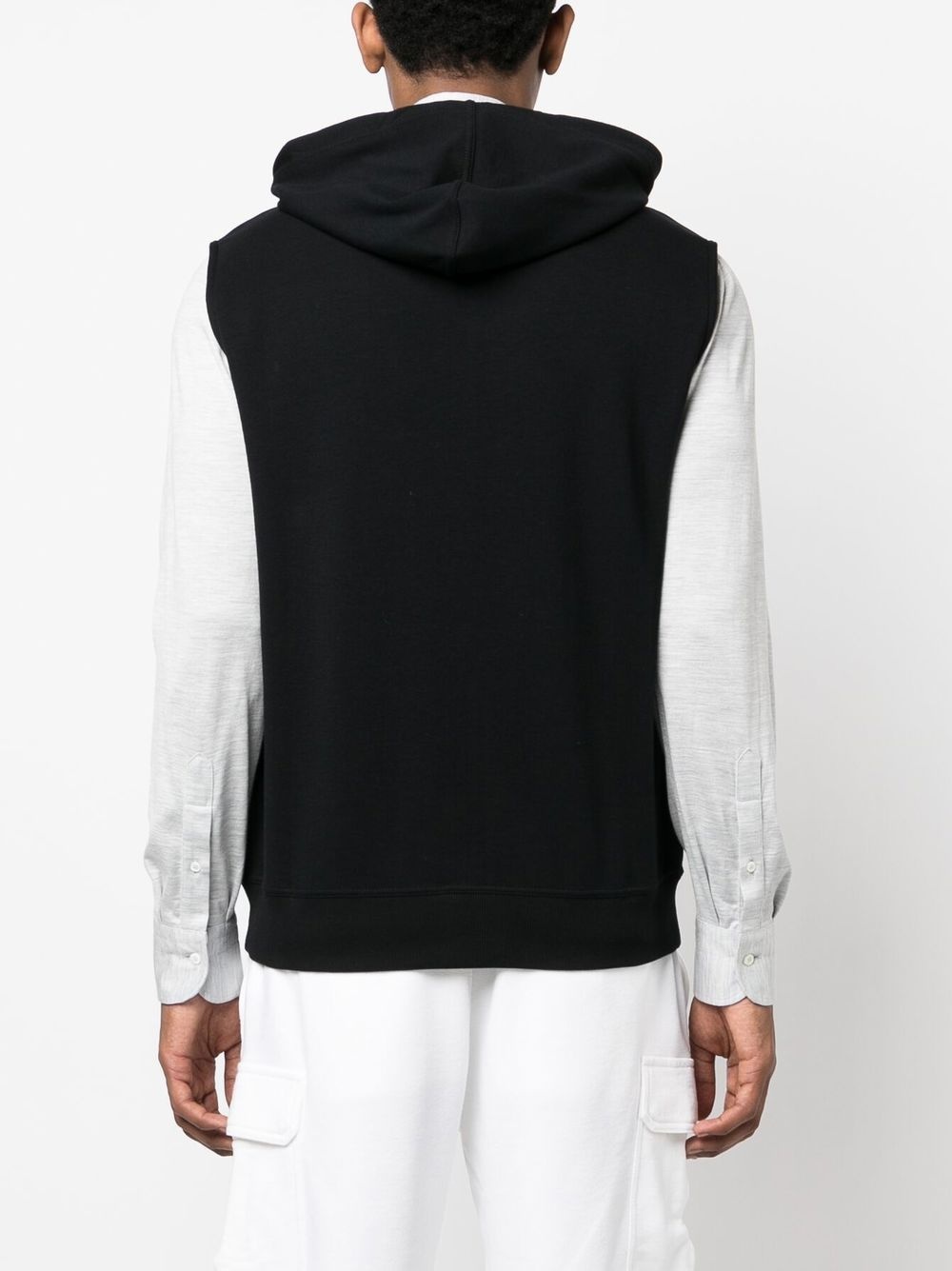 Tシャツ・カットソー BRUNELLO CUCINELLI COTTON ZIPPED SLEEVELESS HOODIE Cotton Zipped Sleeveless Hoodie – MAYFEYR