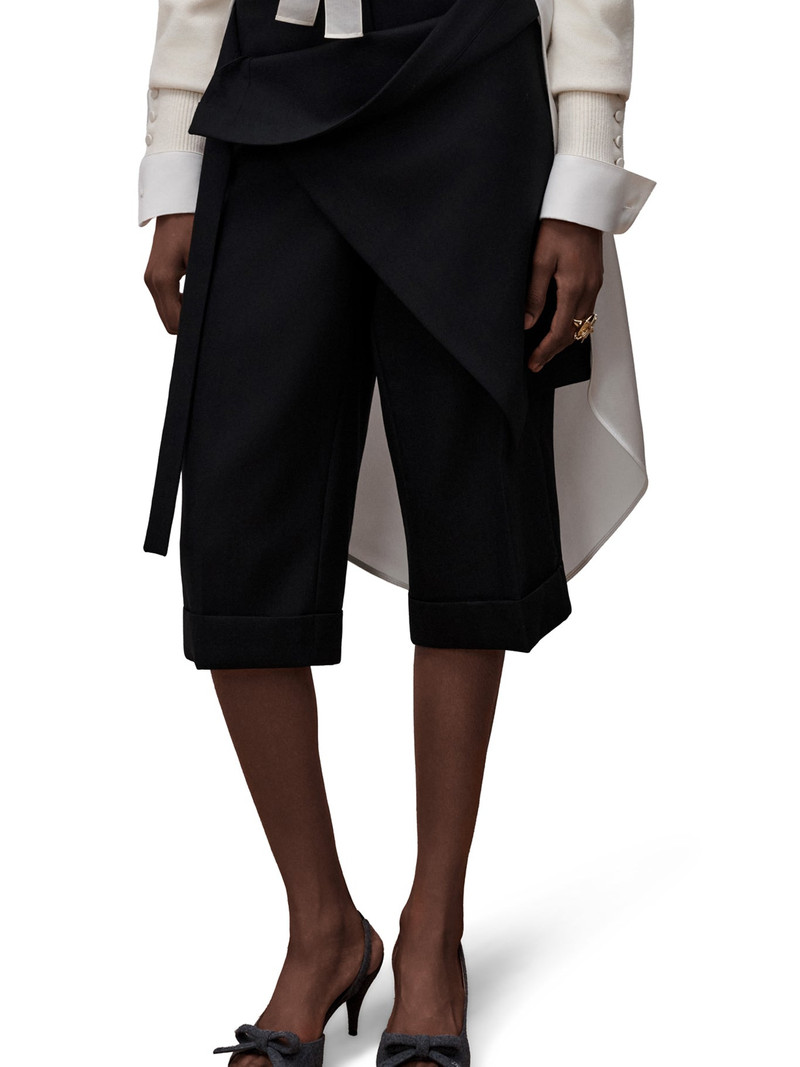 DRAPED ANKLE-LENGTH TROUSERS 3