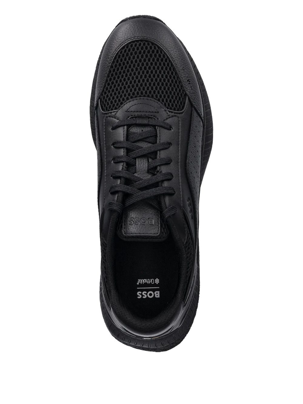 perforated mesh-detail sneakers - 4