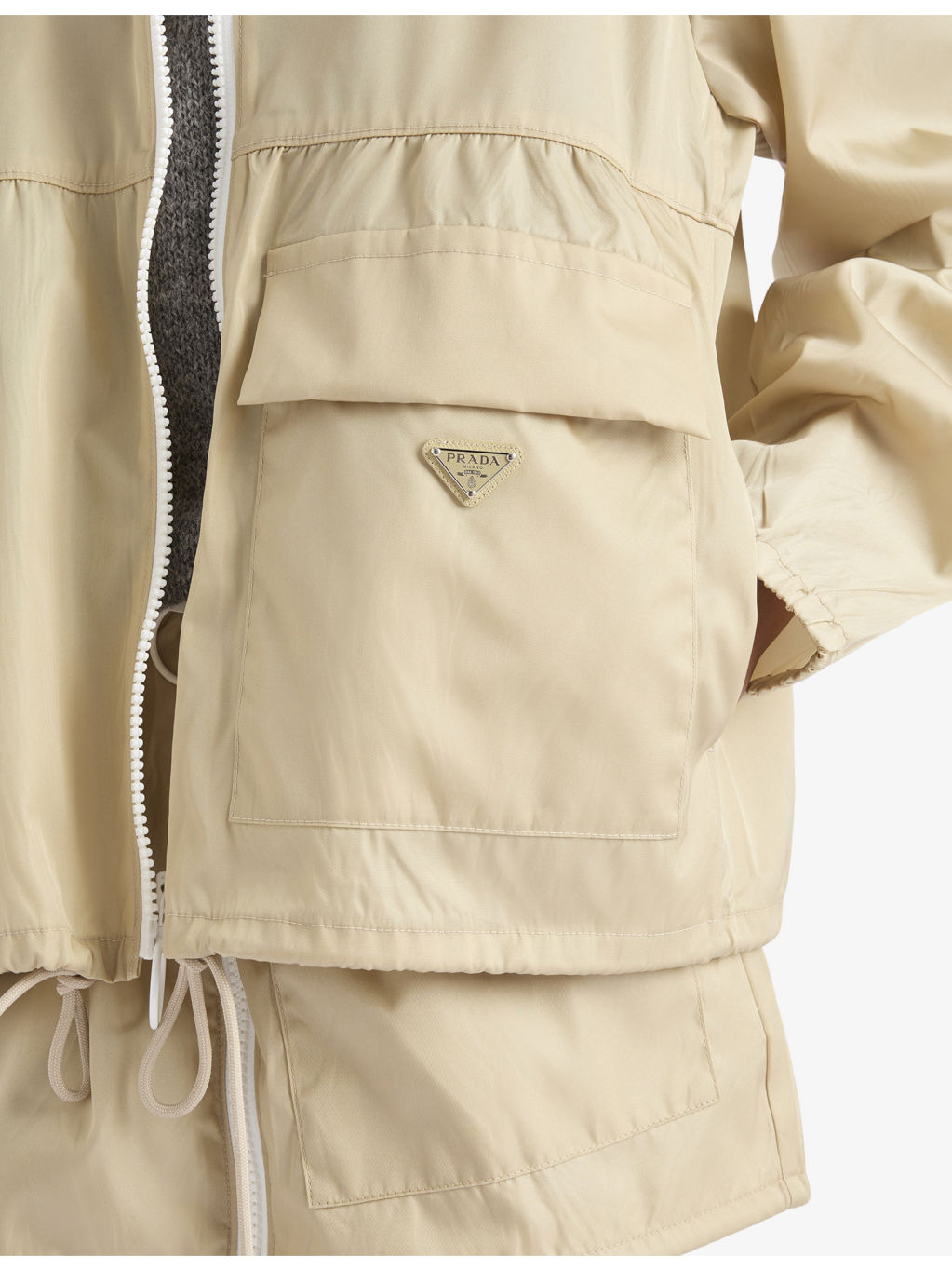 Re Nylon Logo-Embellished Woven Blouson Jacket - 5