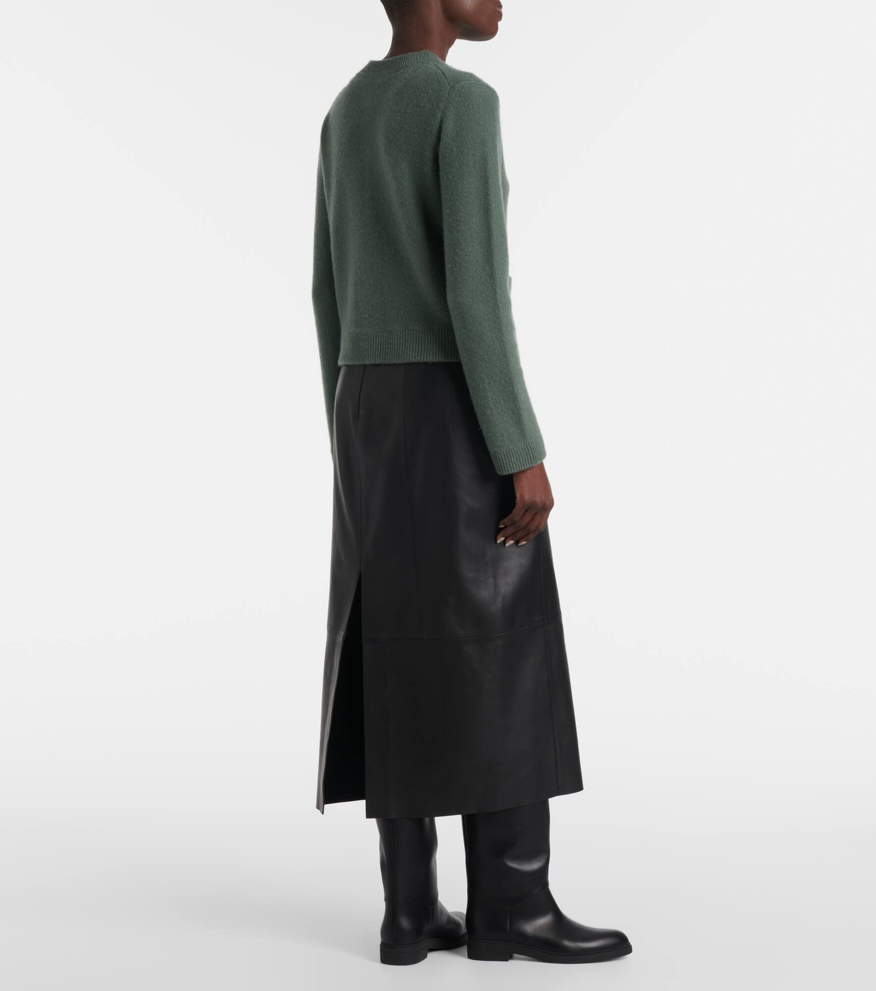 Shrunken Boiled knitted jacket - 3
