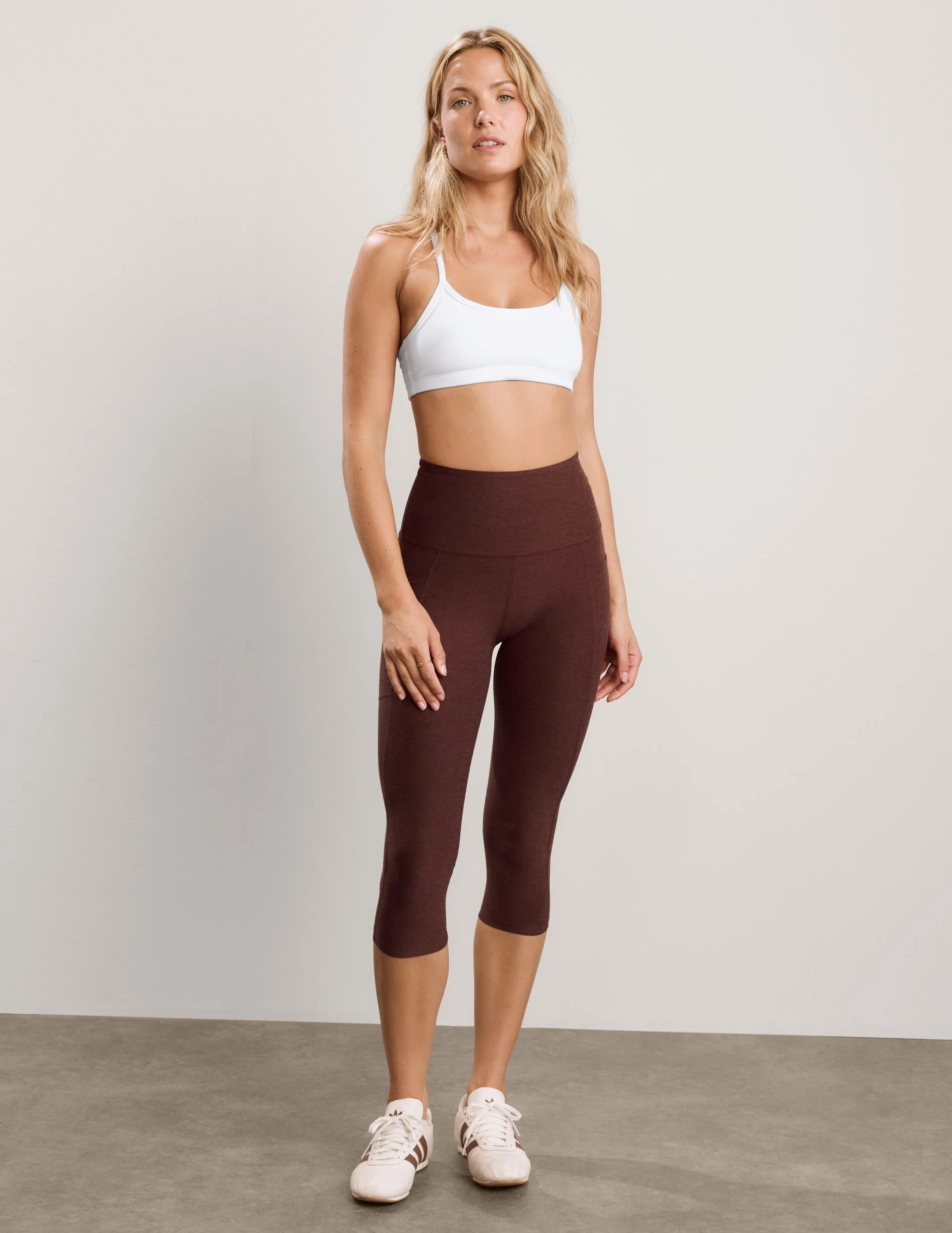 Spacedye™ Out Of Pocket High Waisted 20.5" Capri Legging - 1