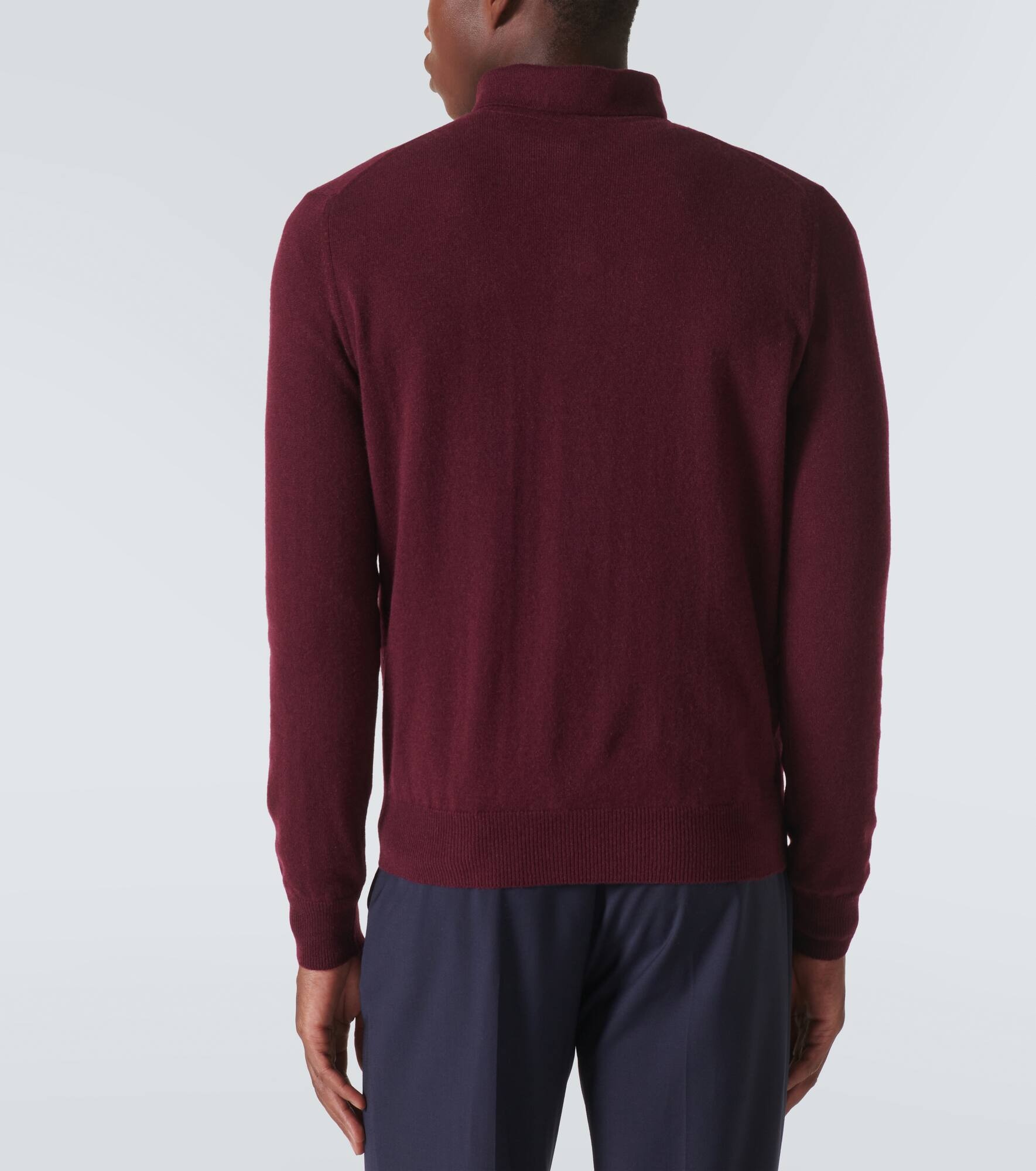 Cashmere polo shirt - 4