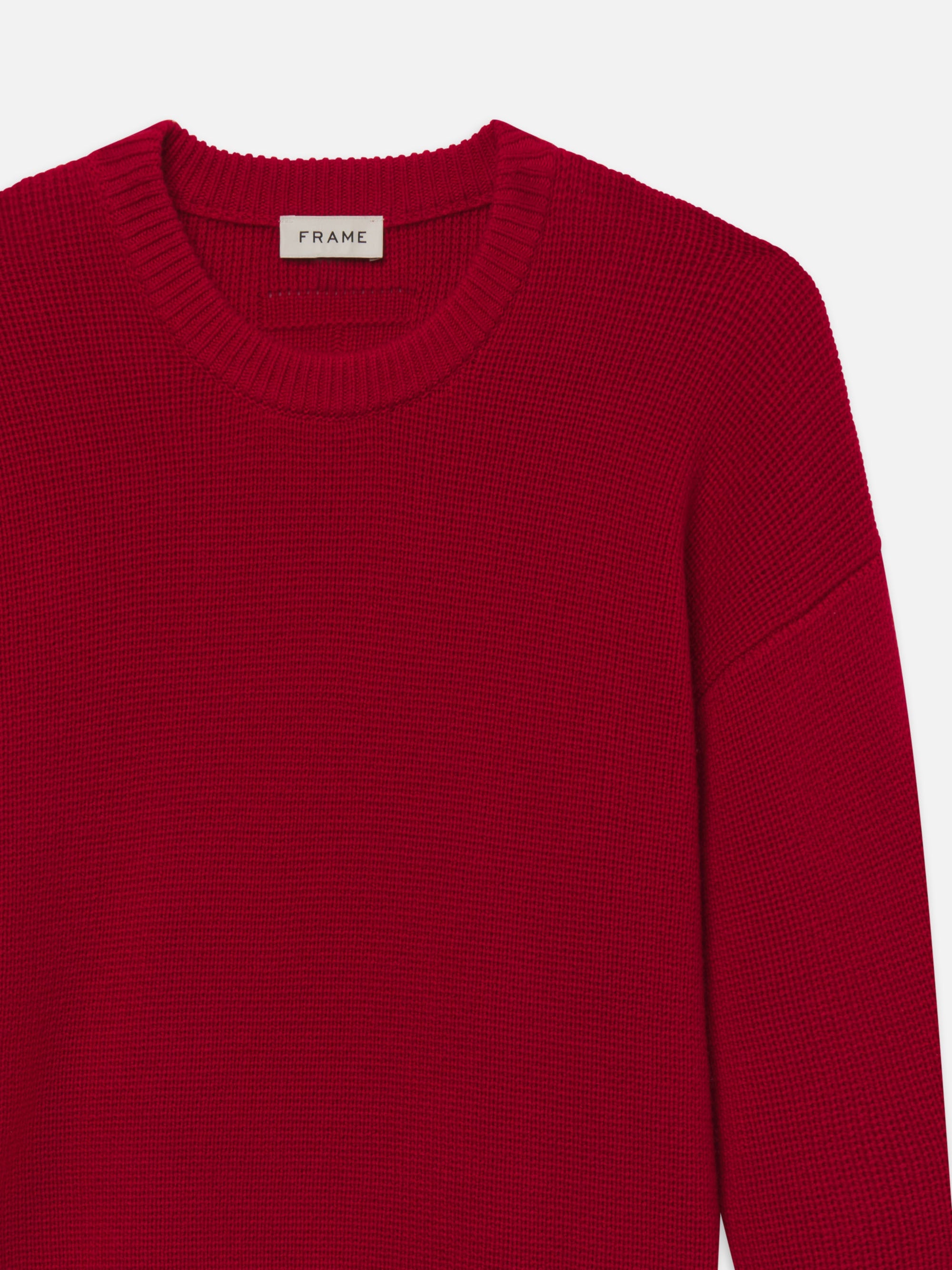 Chunky Sweater in Spring Red - 3