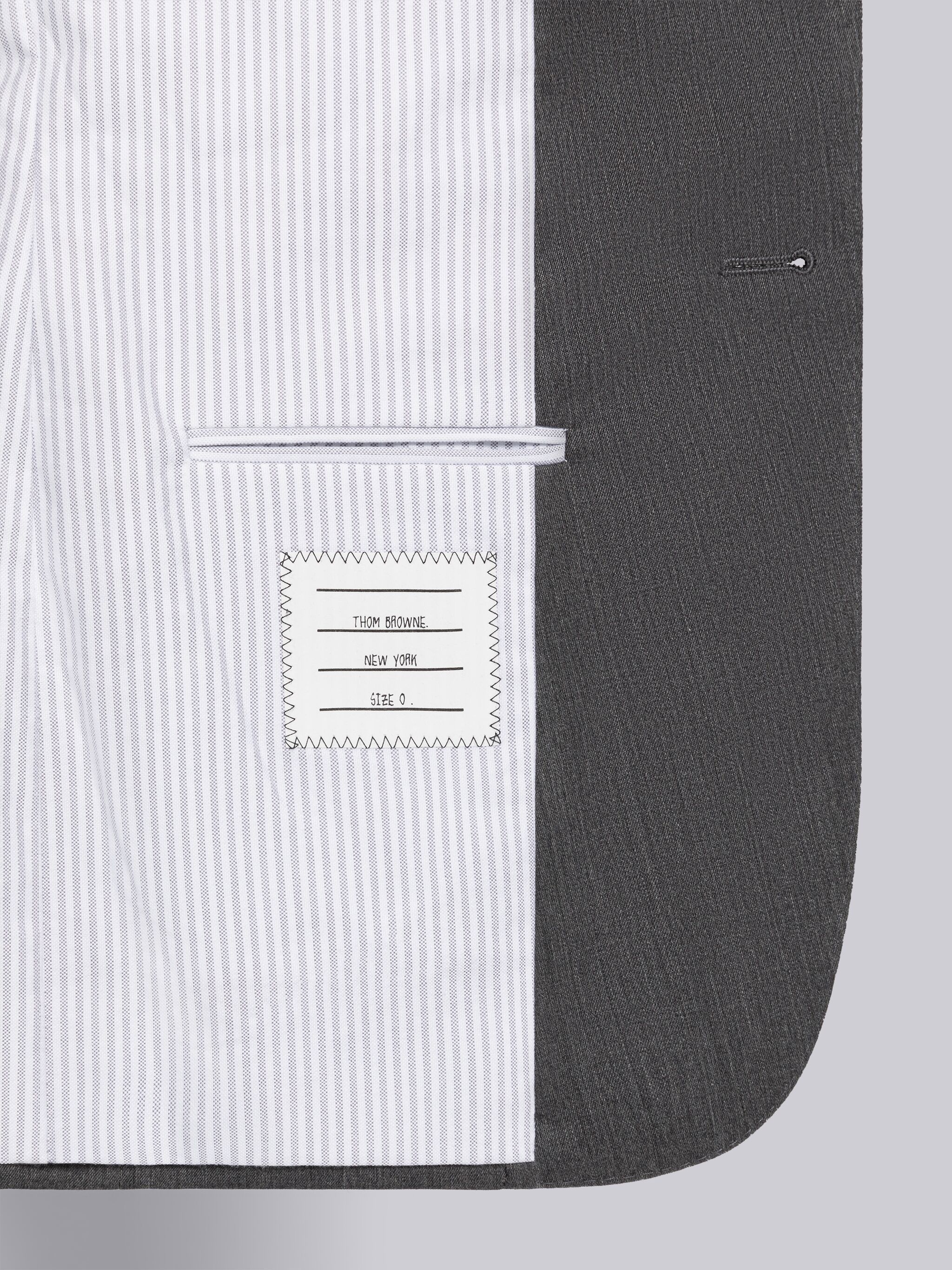 STIFF WOOL GABARDINE CLASSIC SPORT COAT - 6