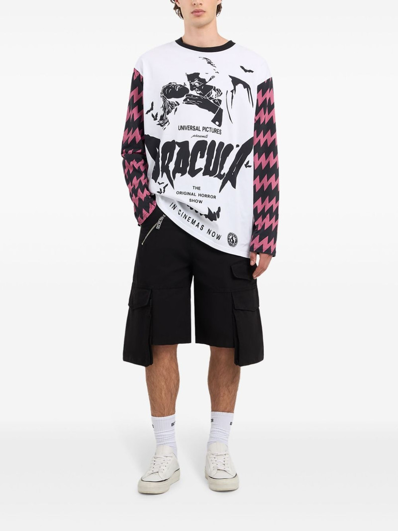 GCDS Dracula-print long sleeve t-shirt outlook