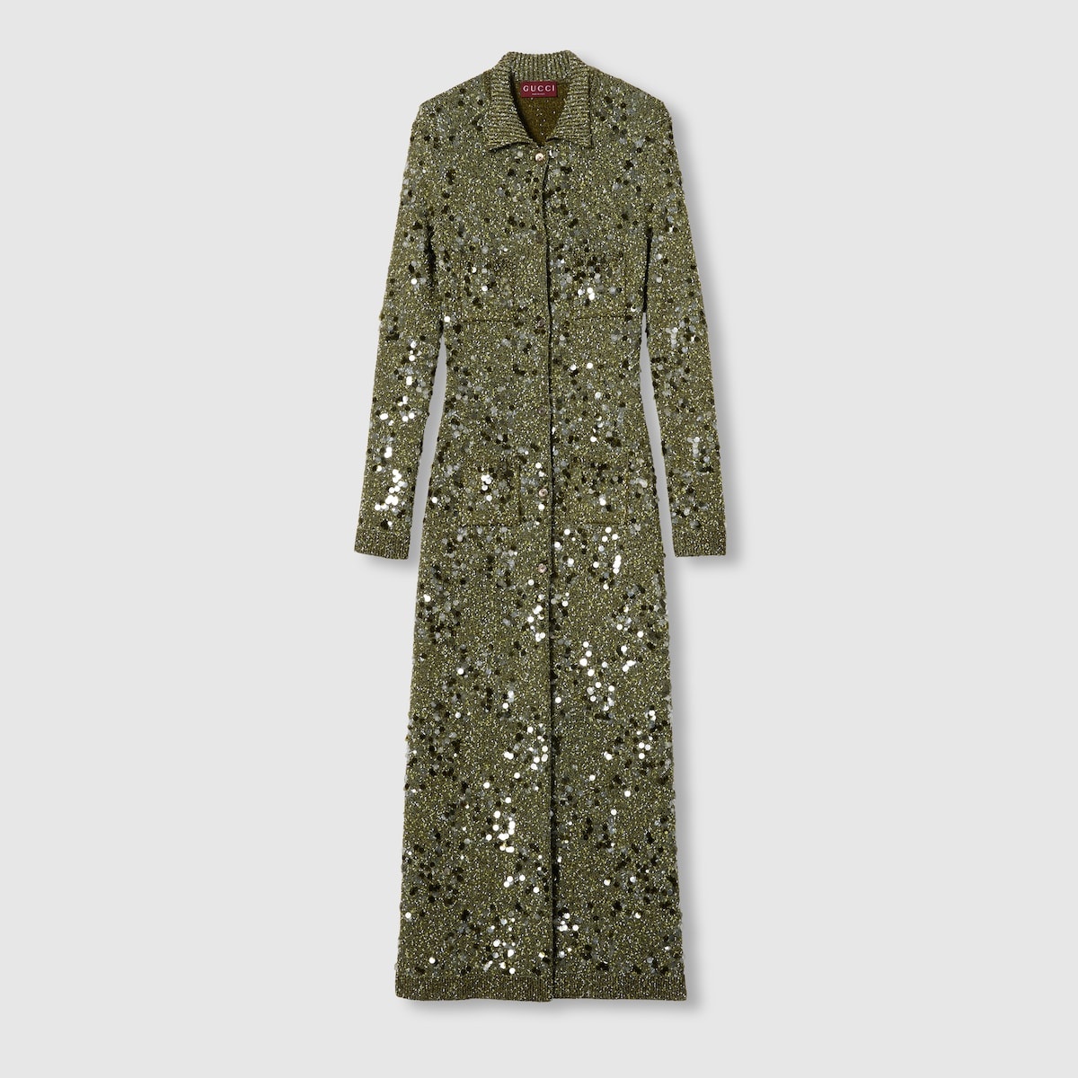 Wool and viscose blend polo dress - 1