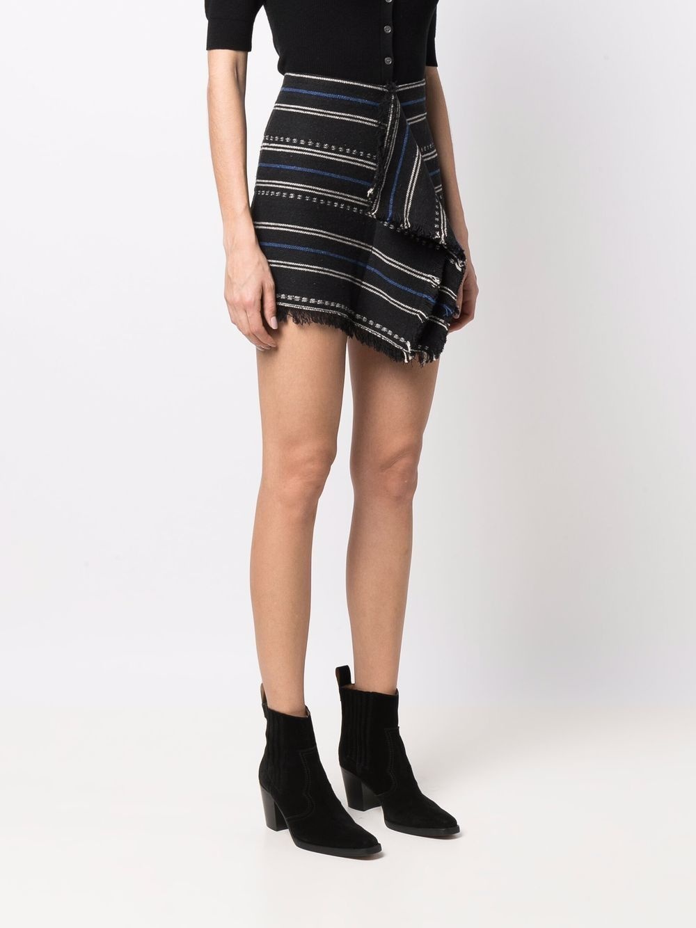 Jiloa fringed mini skirt - 3