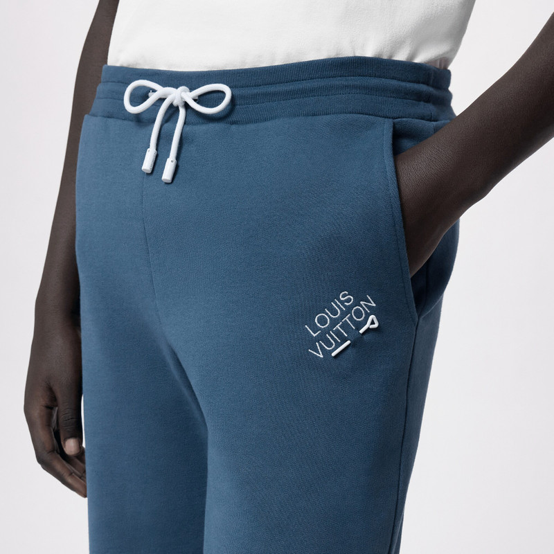 Embroidered Signature Cotton Jogpants 5
