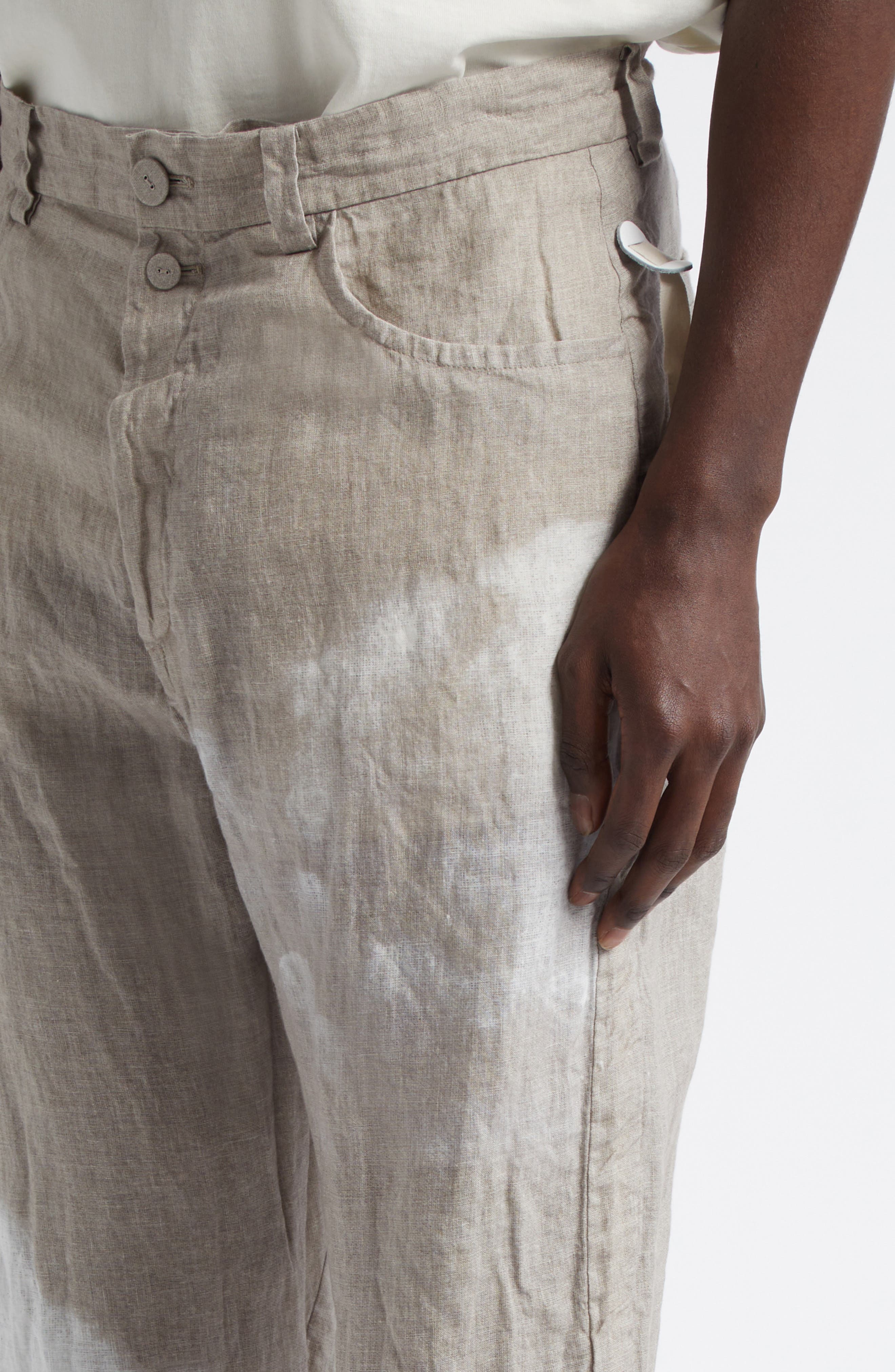 Undercover Linen Pants in Natural Base at Nordstrom - 5
