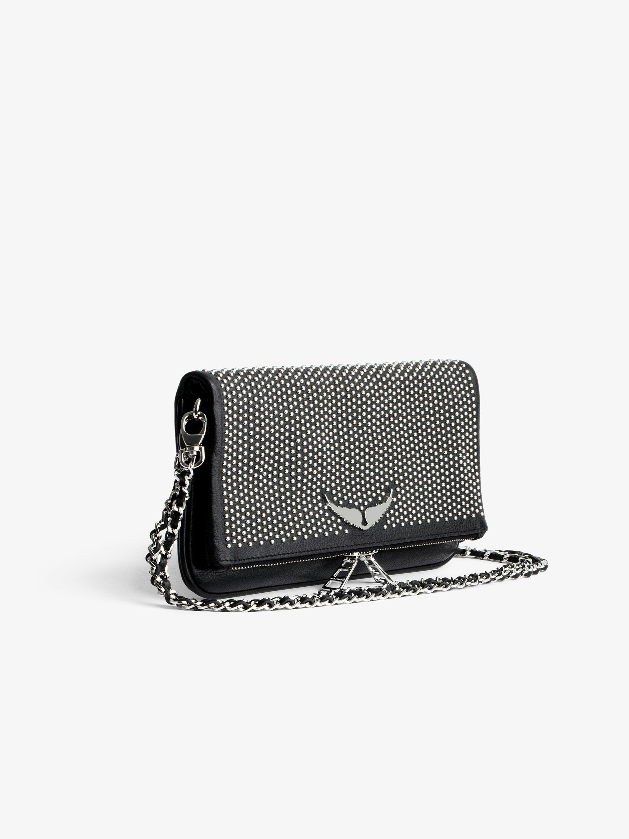 Rock Dotted Swiss Clutch - 3