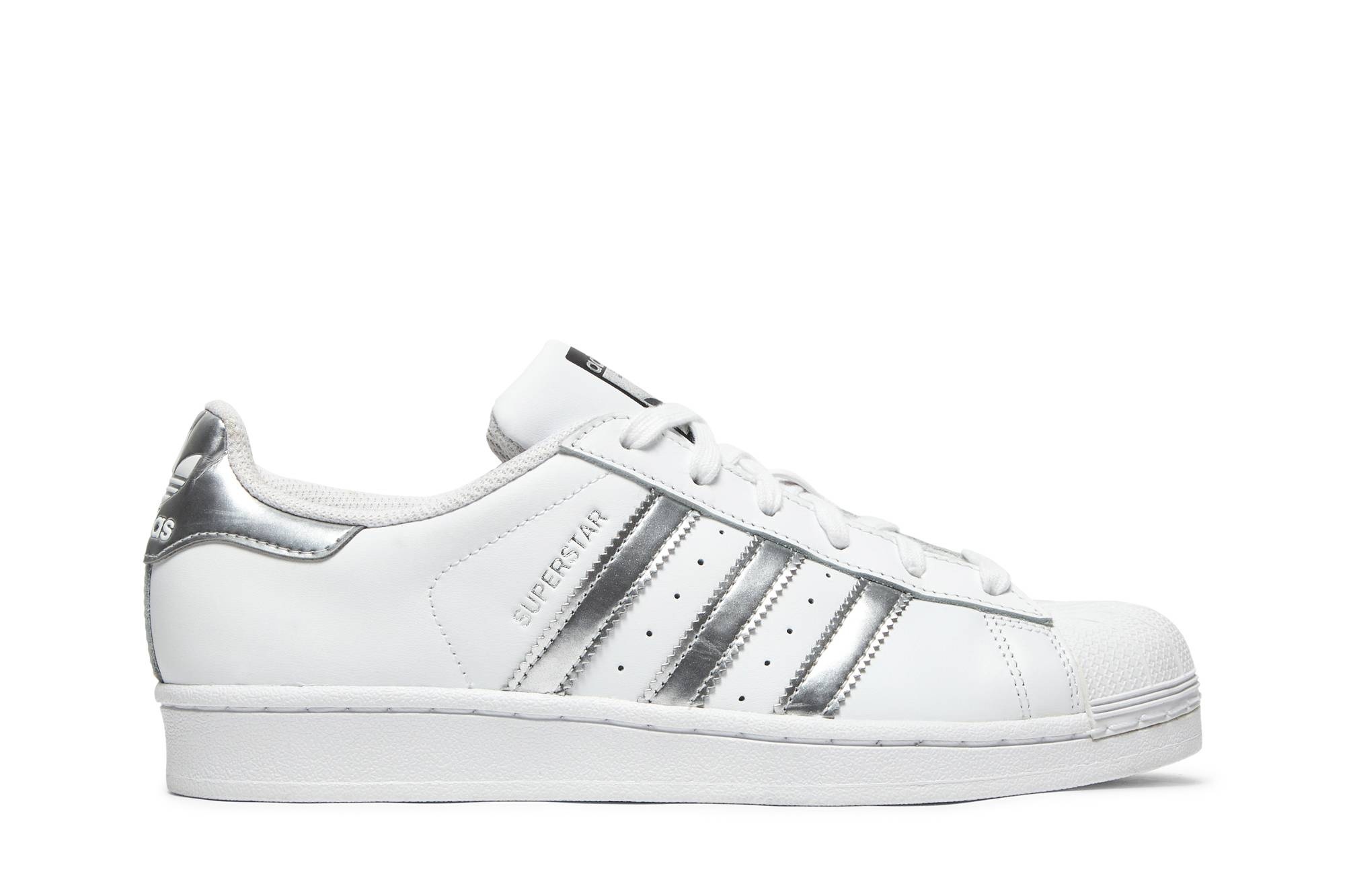 Wmns Superstar 'White Silver Metallic' - 1