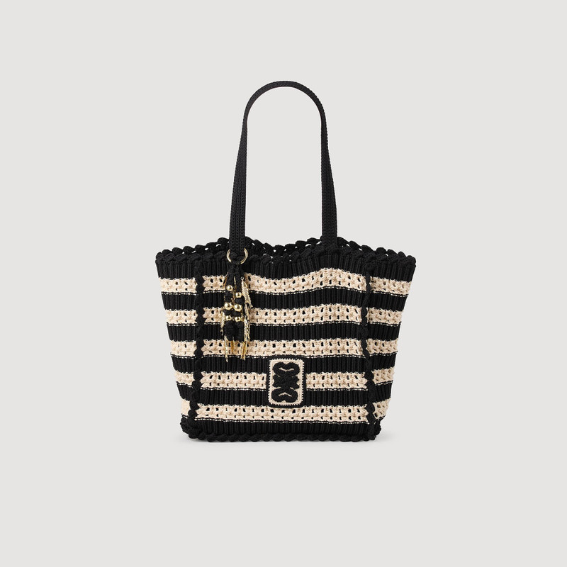 TWO-TONE CROCHET BAG 1