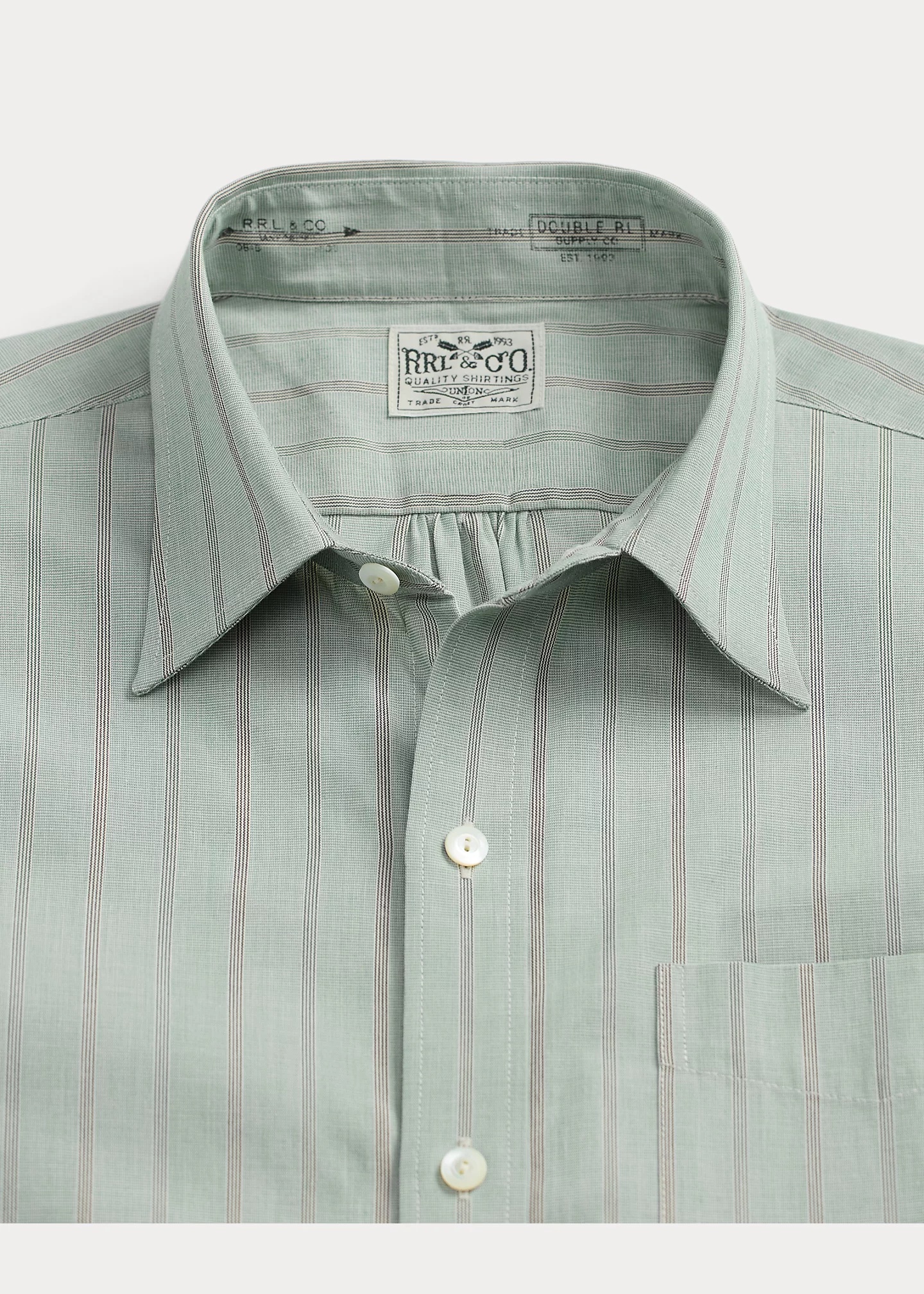 Slim Fit Striped Dobby Shirt - 8