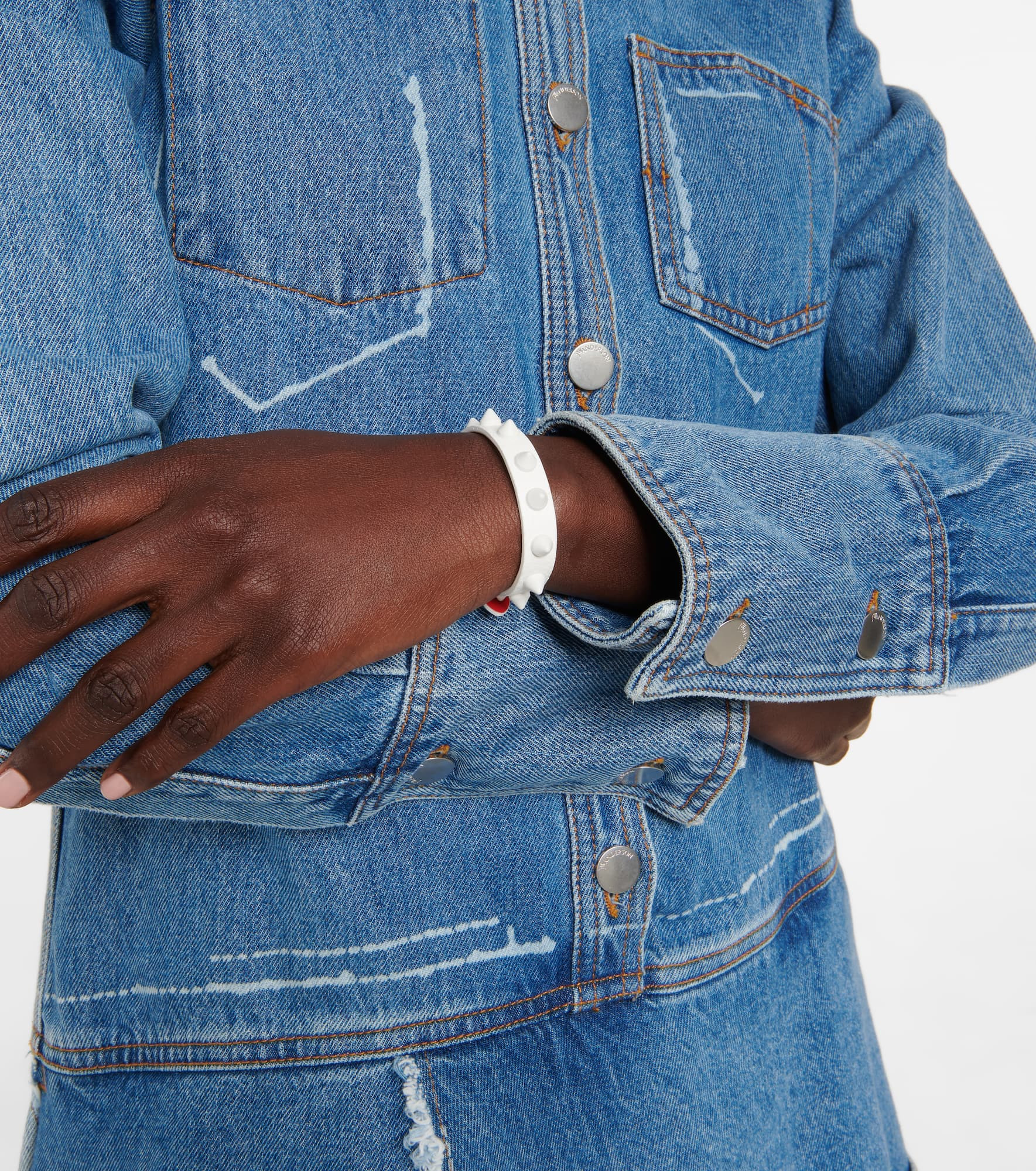 Loubilink leather bracelet - 3