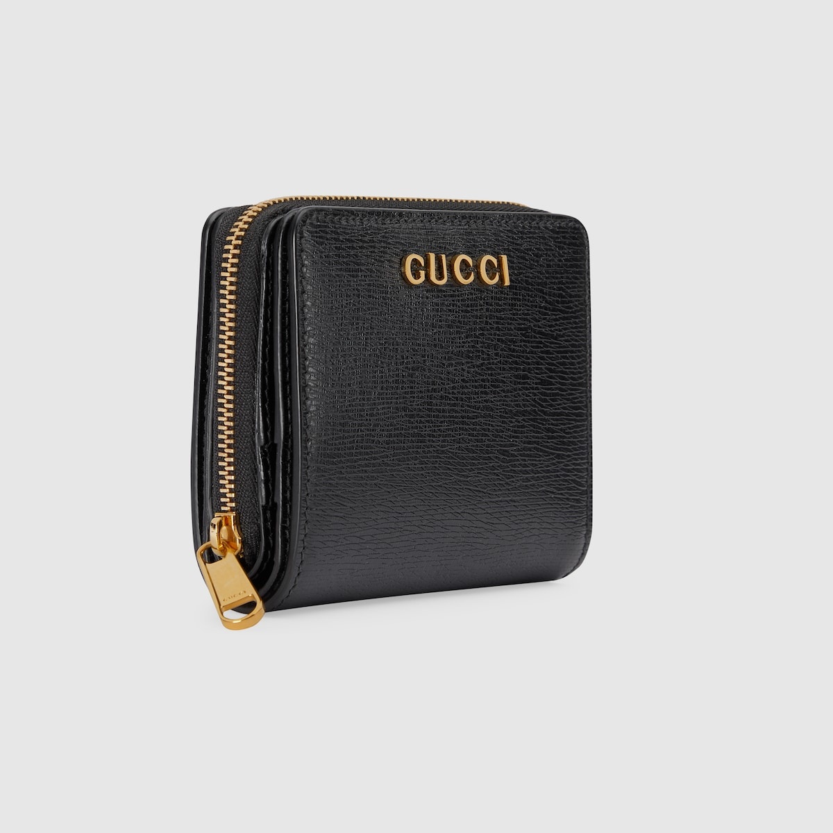 Mini wallet with Gucci script - 3