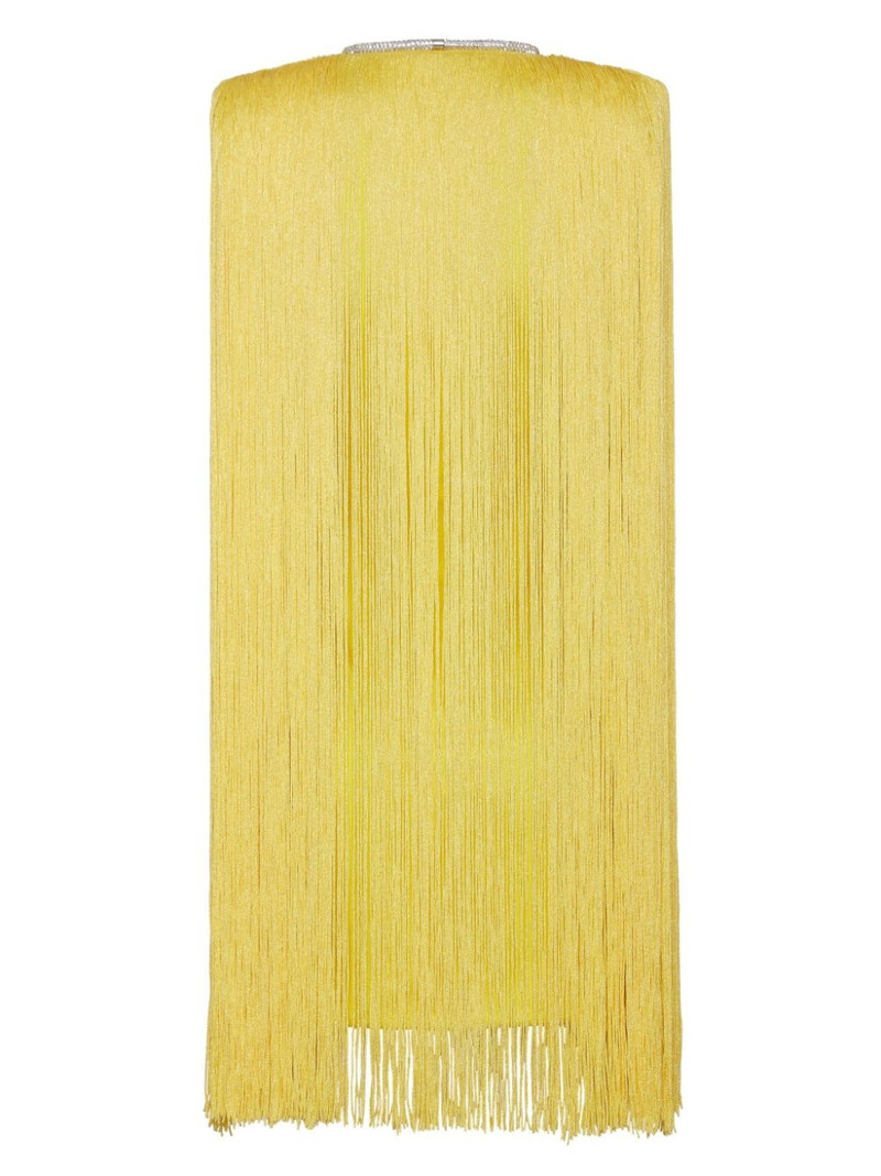 PHILIPP PLEIN Fringe sleeveless minidress outlook