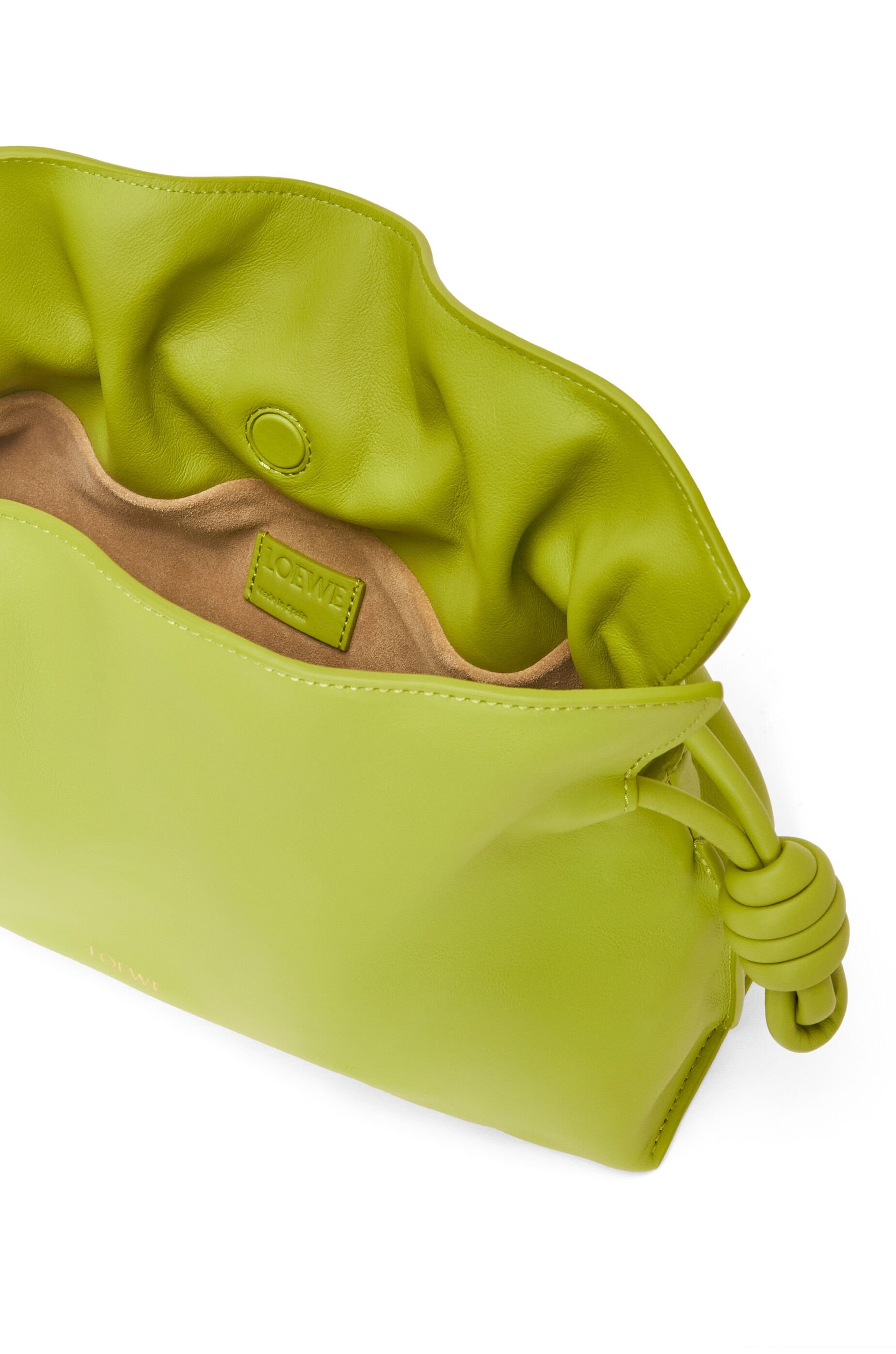 Medium Flamenco clutch in nappa calfskin - 7